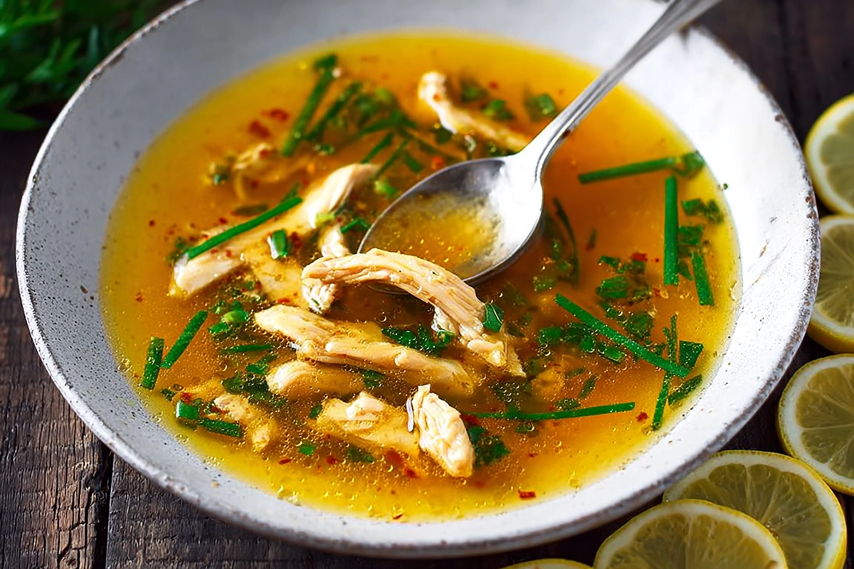 The Easiest Chicken Soup Recipe You’ll Ever Need (With a Zesty Lemon-Ginger Twist) 4 Chicken Sou