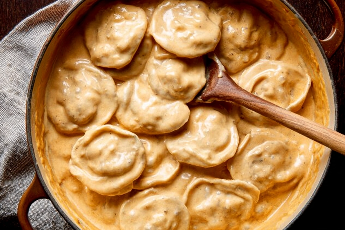 Creamy Pumpkin Ravioli