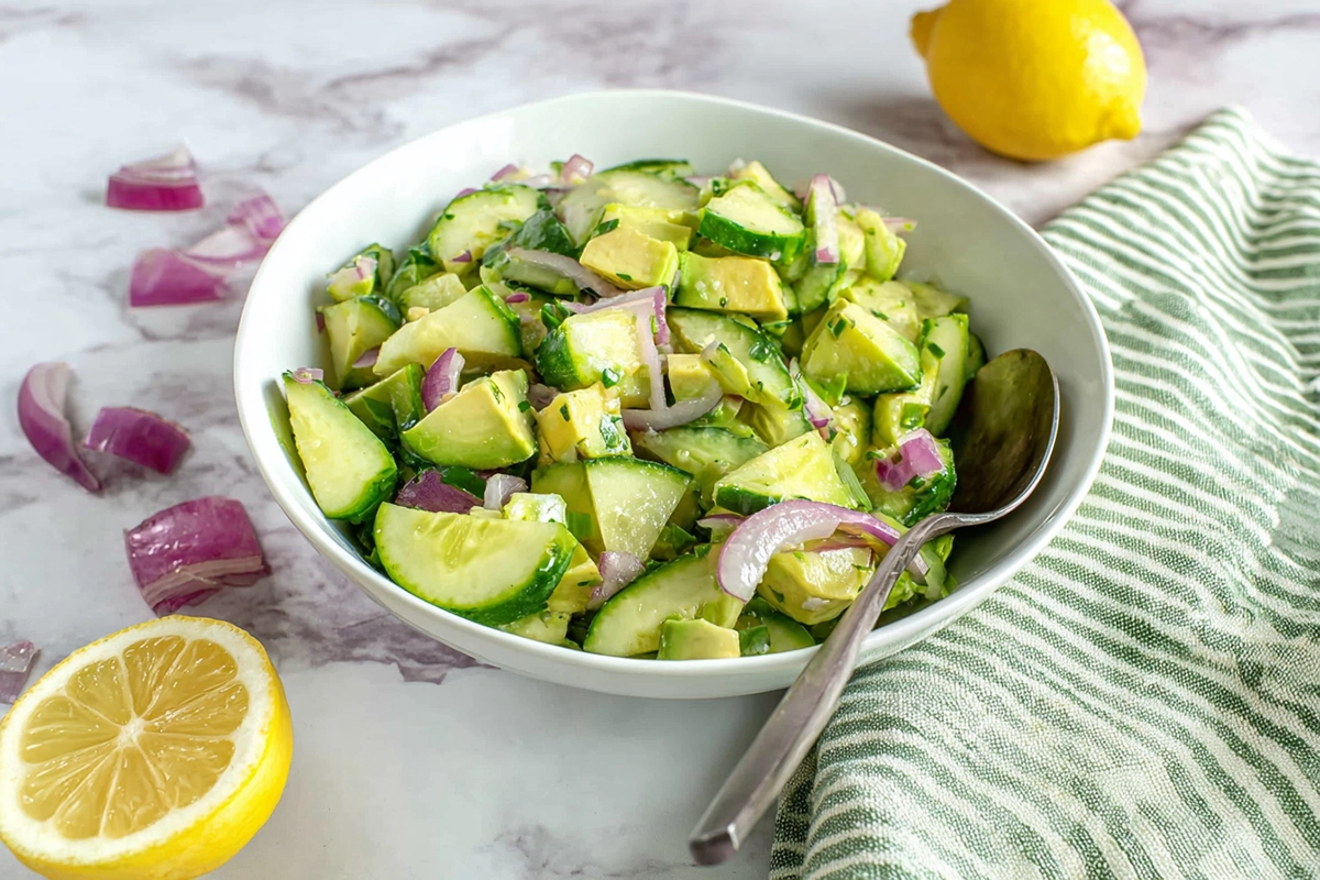 cucumber avocado salad