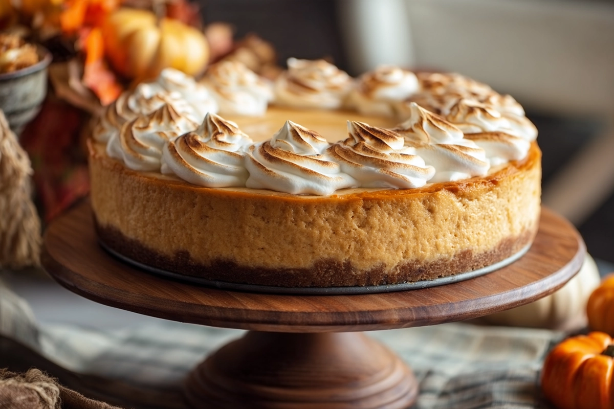 pumpkin cheesecake