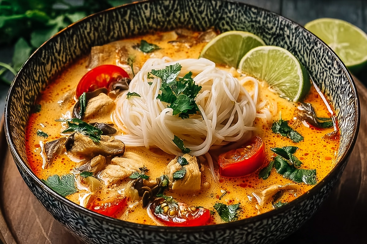 Easy Thai Chicken Soup: Comfort in a Bowl, Ready in 30 Minutes 4 Easy Thai Chicken Soup