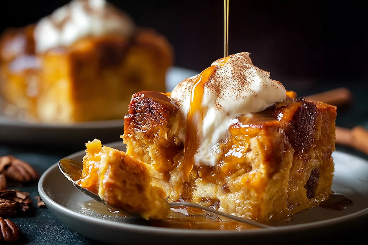 Pumpkin Bread Pudding – The Fall Dessert You’ll Want on Repeat 4 Pumpkin Bread Pudding Recip