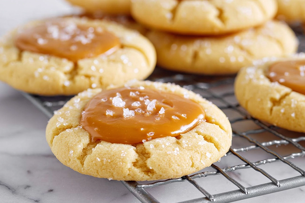 Salted Caramel Cookies That Melt Hearts (and in Your Mouth) 4 Salted Caramel Cookie