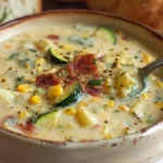 Summer Corn and Zucchini Chowder