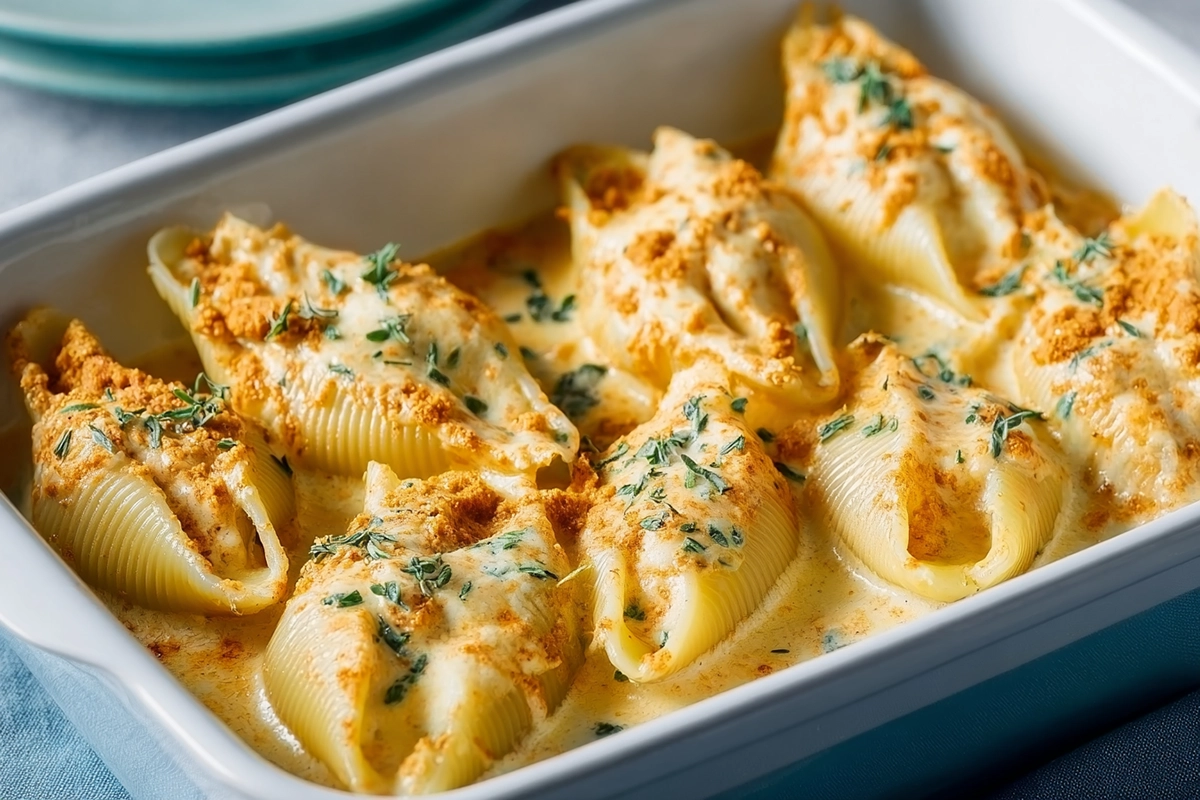 Vegan Pumpkin Ricotta Stuffed Shells: The Ultimate Plant-Based Comfort Food for Fall 4 Vegan Pumpkin Ricotta Stuffed Shell