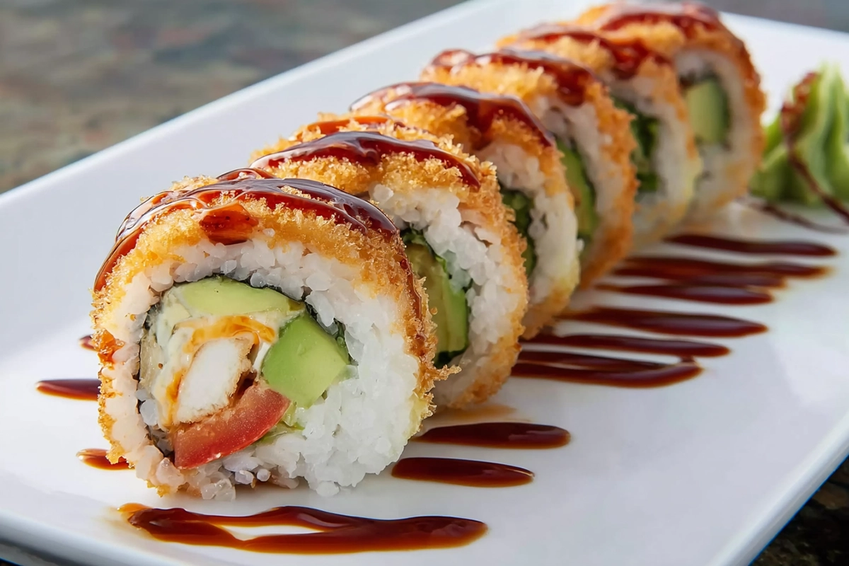 California Crunch Roll Sushi Recipe