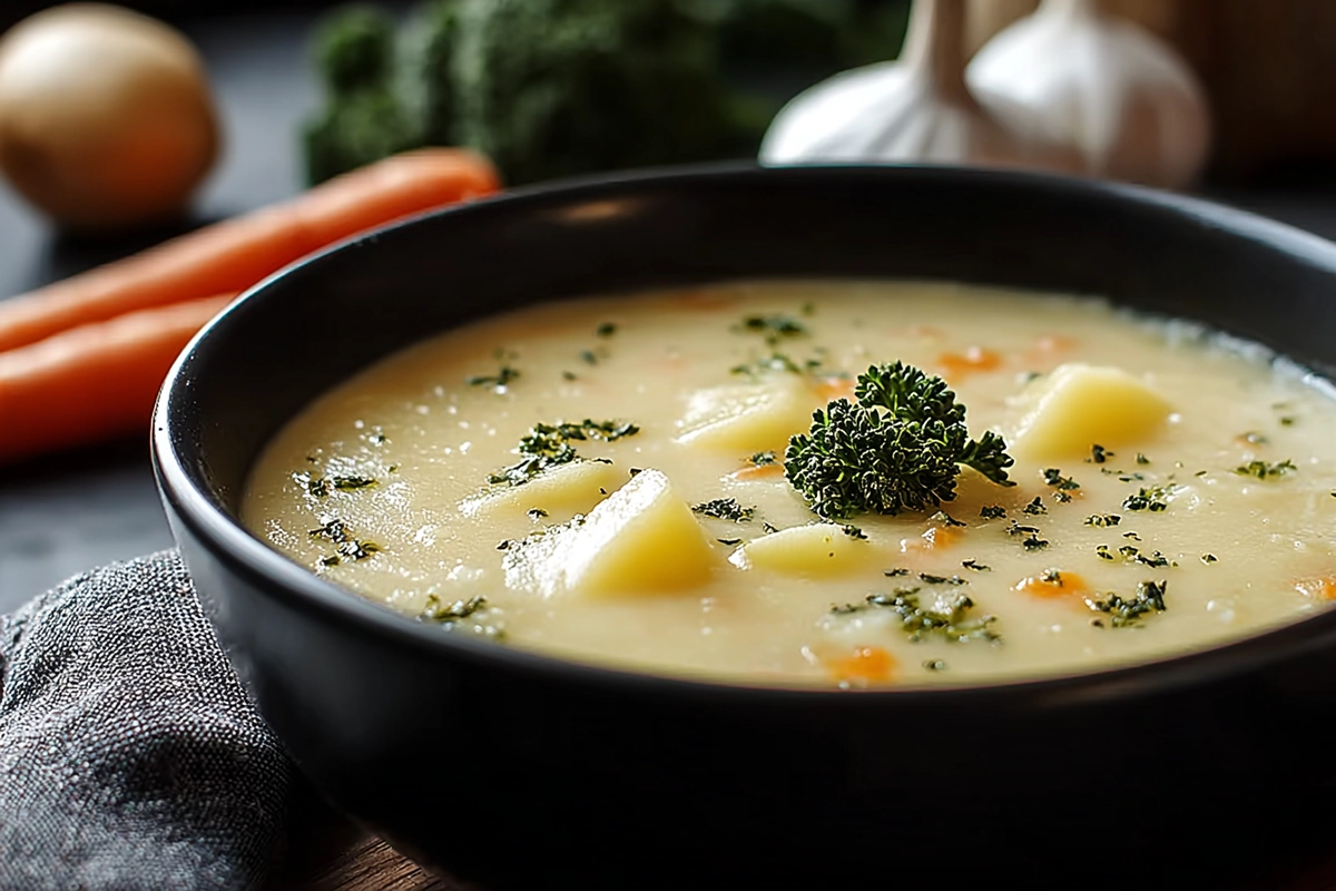 Cheddar Potato Soup