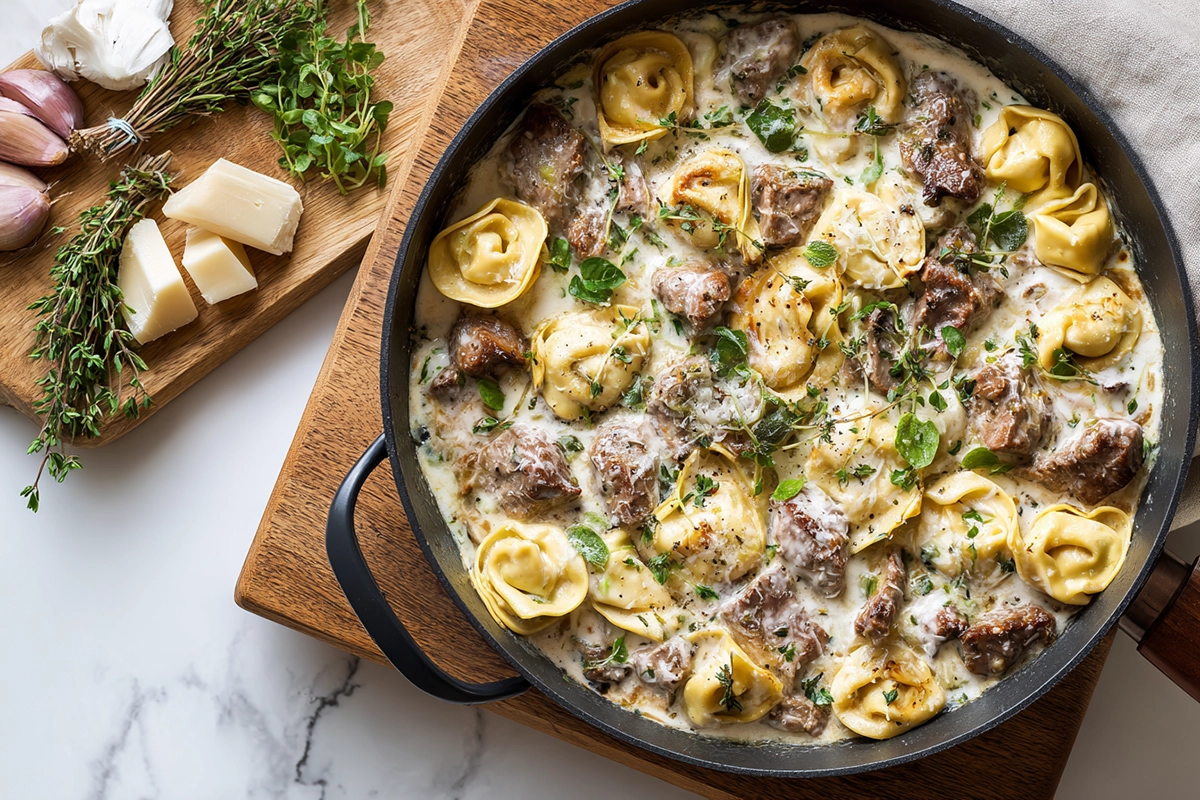 Cheesesteak Tortellini