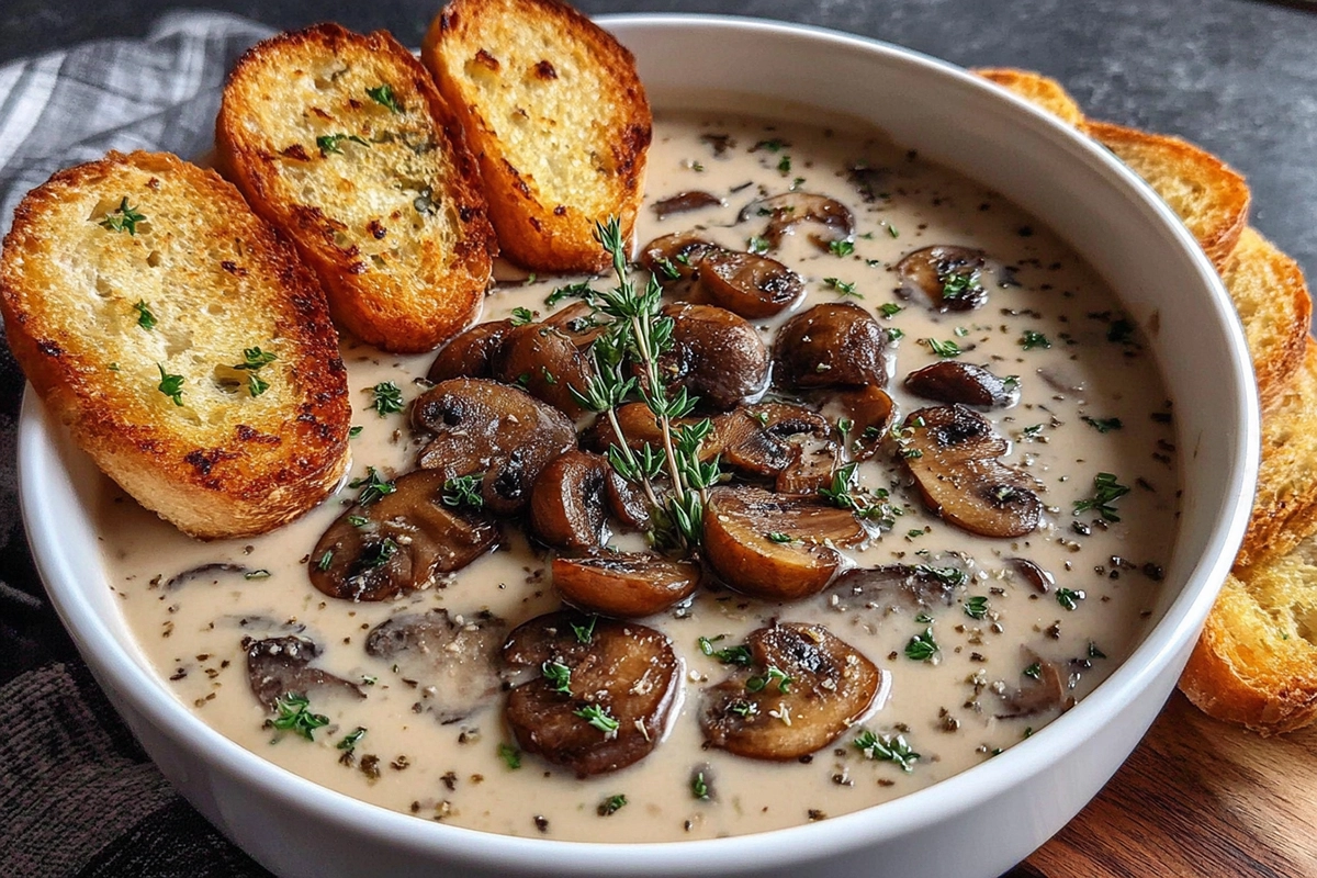 Creamy Mushroom Soup That Feels Like a Hug in a Bowl 7 Creamy Mushroom Soup1