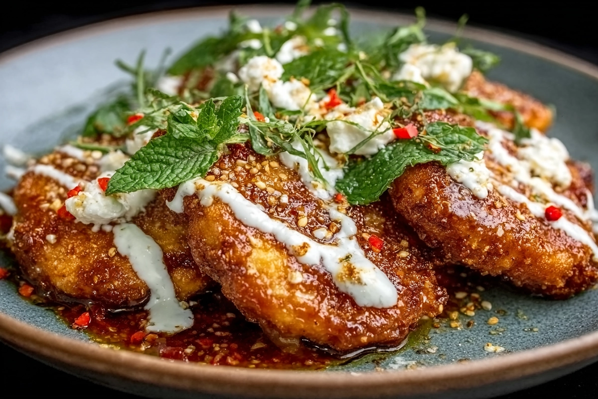 Crispy Hot Honey Feta Chicken: A Sweet, Spicy, and Cheesy Twist on Dinner 4 Crispy Hot Honey Feta Chick