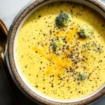 Crockpot Broccoli Cheese Soup