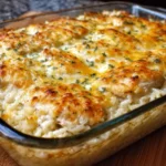 Garlic Butter Chicken and Rice Casserole 30 Minutes Easy Delicious