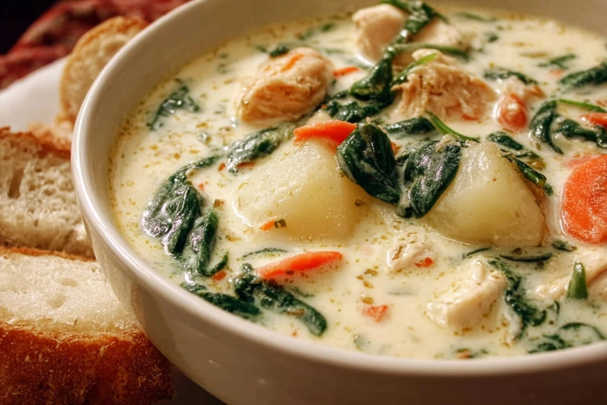 Olive Garden Chicken Gnocchi Soup
