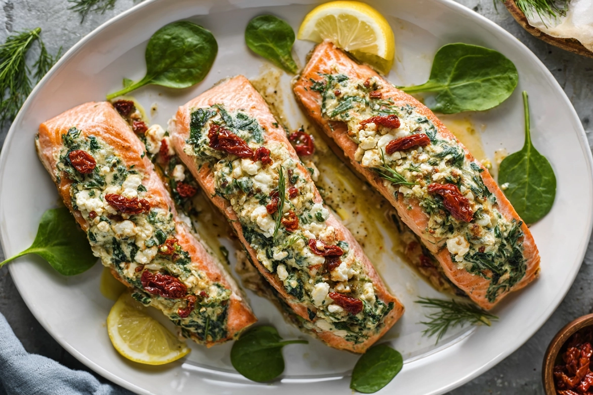 Stuffed Salmon