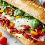 Baked Italian Grinder Sandwiches
