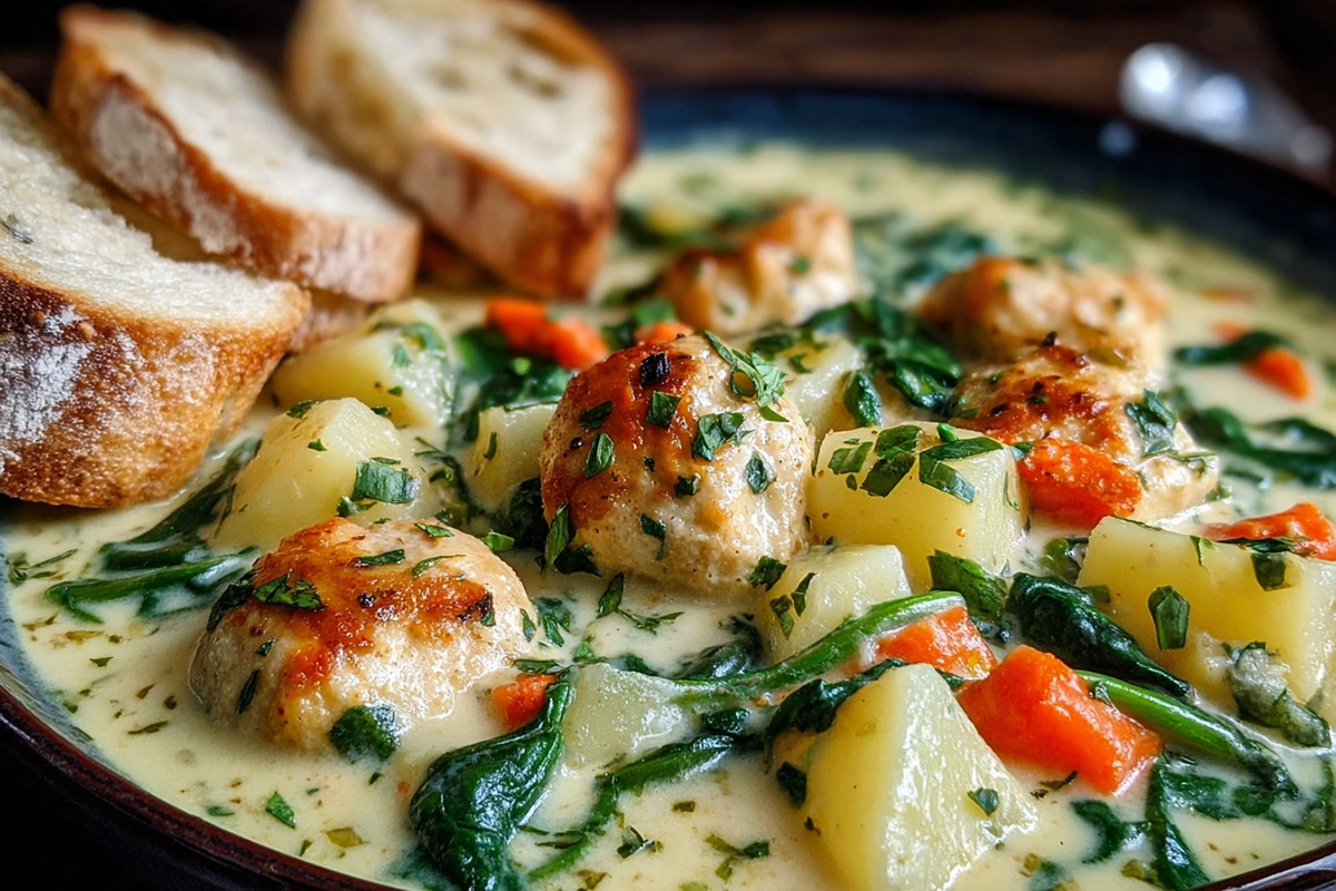 Olive Garden chicken gnocchi soup