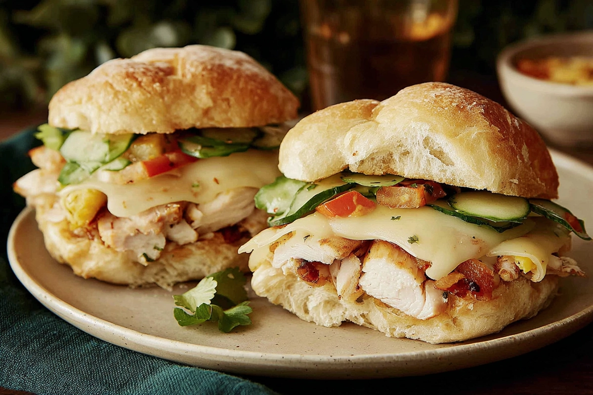 Sweet Barbeque Chicken Sandwich