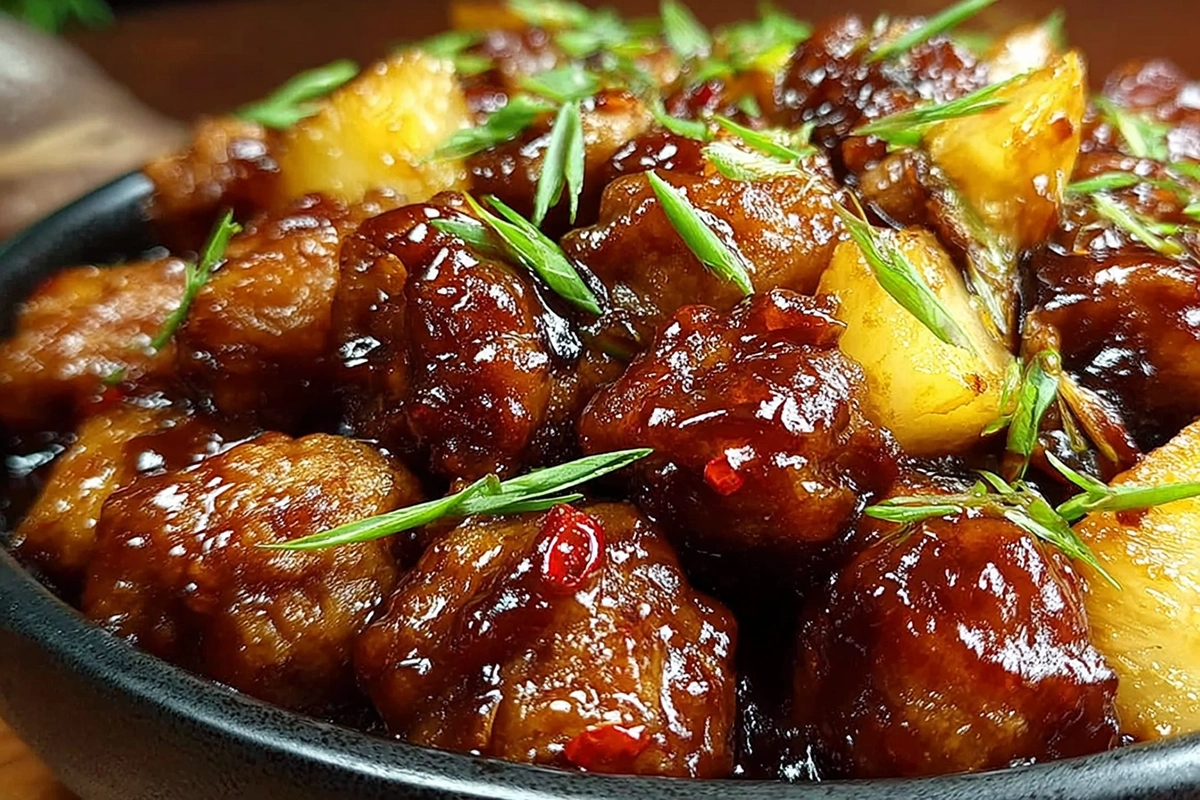 brown sugar pineapple chicken