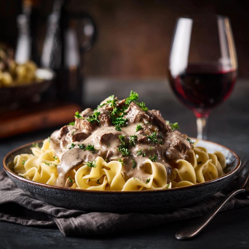 Gordon Ramsay Beef Stroganoff: The Creamy Classic You’ll Crave Again and Again 5 serving of gordon ramsay beef stroganoff