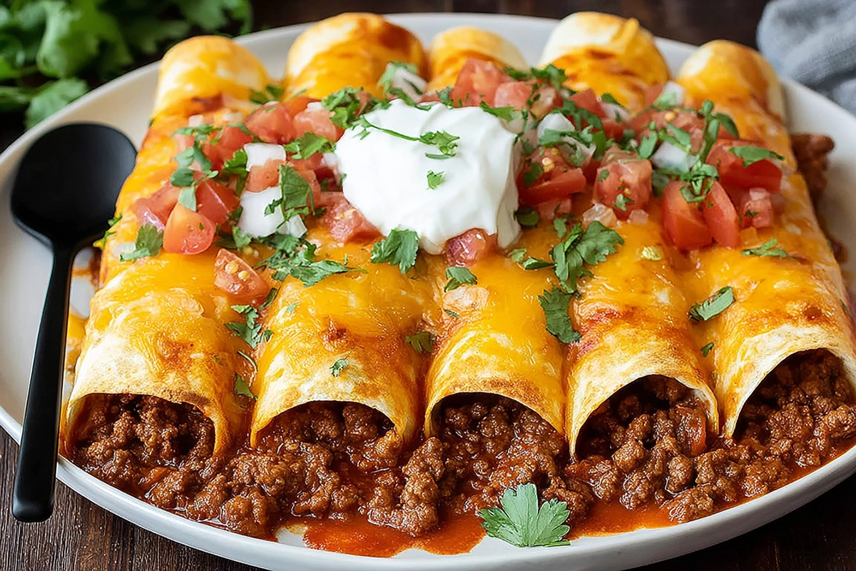 ground beef enchiladas