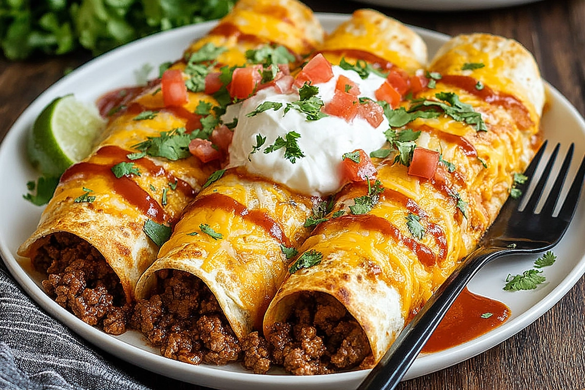 ground beef enchiladas