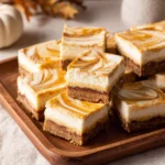 Pumpkin Spice Cheesecake Bars Dessert
