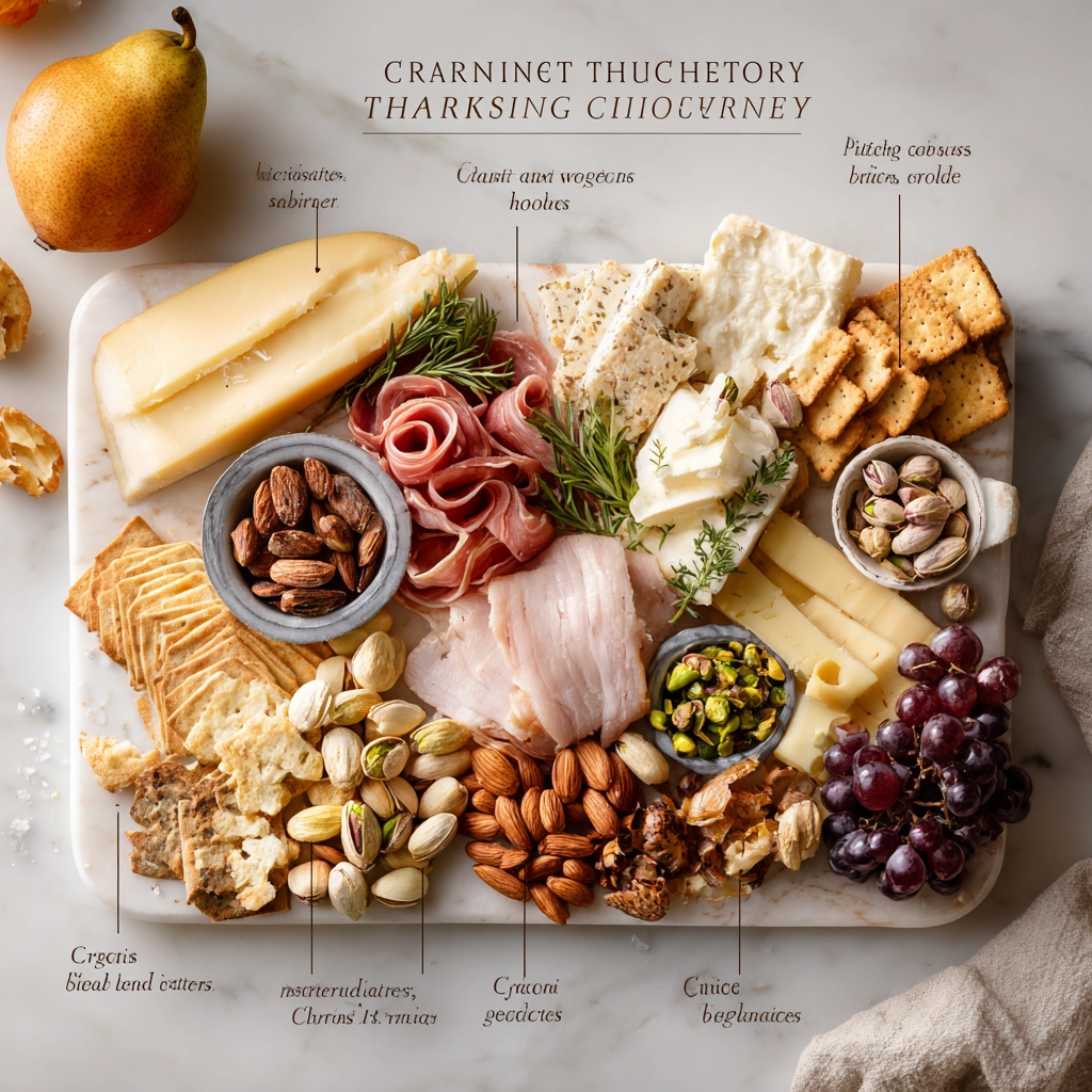 Thanksgiving Turkey Charcuterie Board: A Stunning Centerpiece for Your Holiday Table 5 Ingredients for Thanksgiving turkey charcuterie board