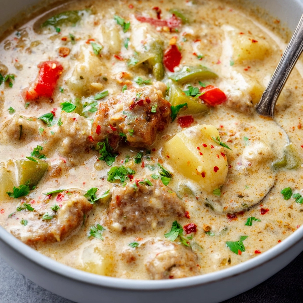 Cheesesteak Potato Soup