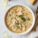 Creamy Chicken and Rice Soup