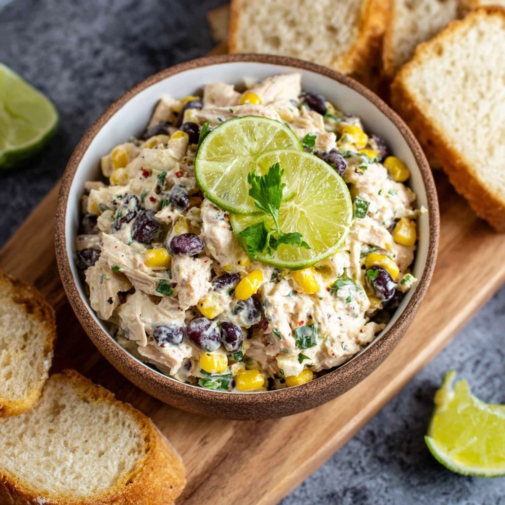 High Protein Southwest Chicken Salad: A Flavor-Packed Favorite 5 High Protein Southwest Chicken SaladServing