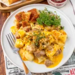 biscuit sausage gravy bubble up