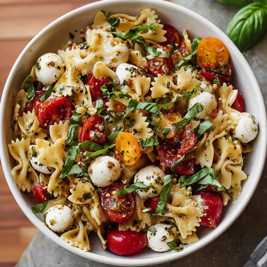 bruschetta pasta salad