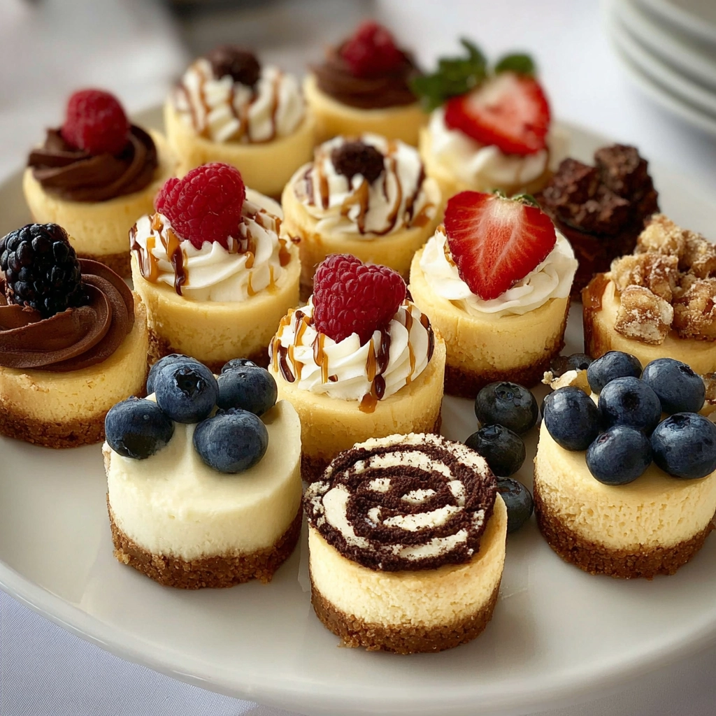 Delicious Mini Cheesecakes: Bite-Sized Bliss for Every Celebration 5 delicious mini cheesecakes Serving