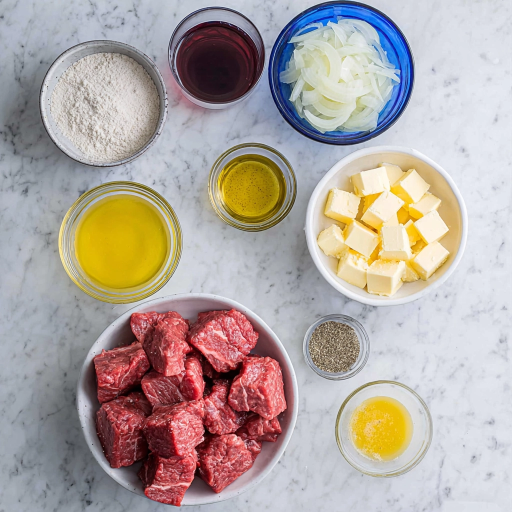 garlic butter beef bites Ingredients