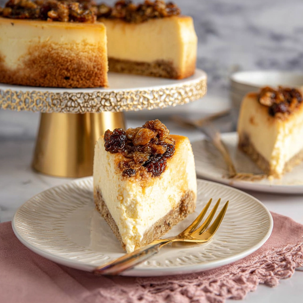 Honey Baklava Cheesecake: A Sweet Fusion of Tradition and Innovation 5 honey baklava cheesecake Serving