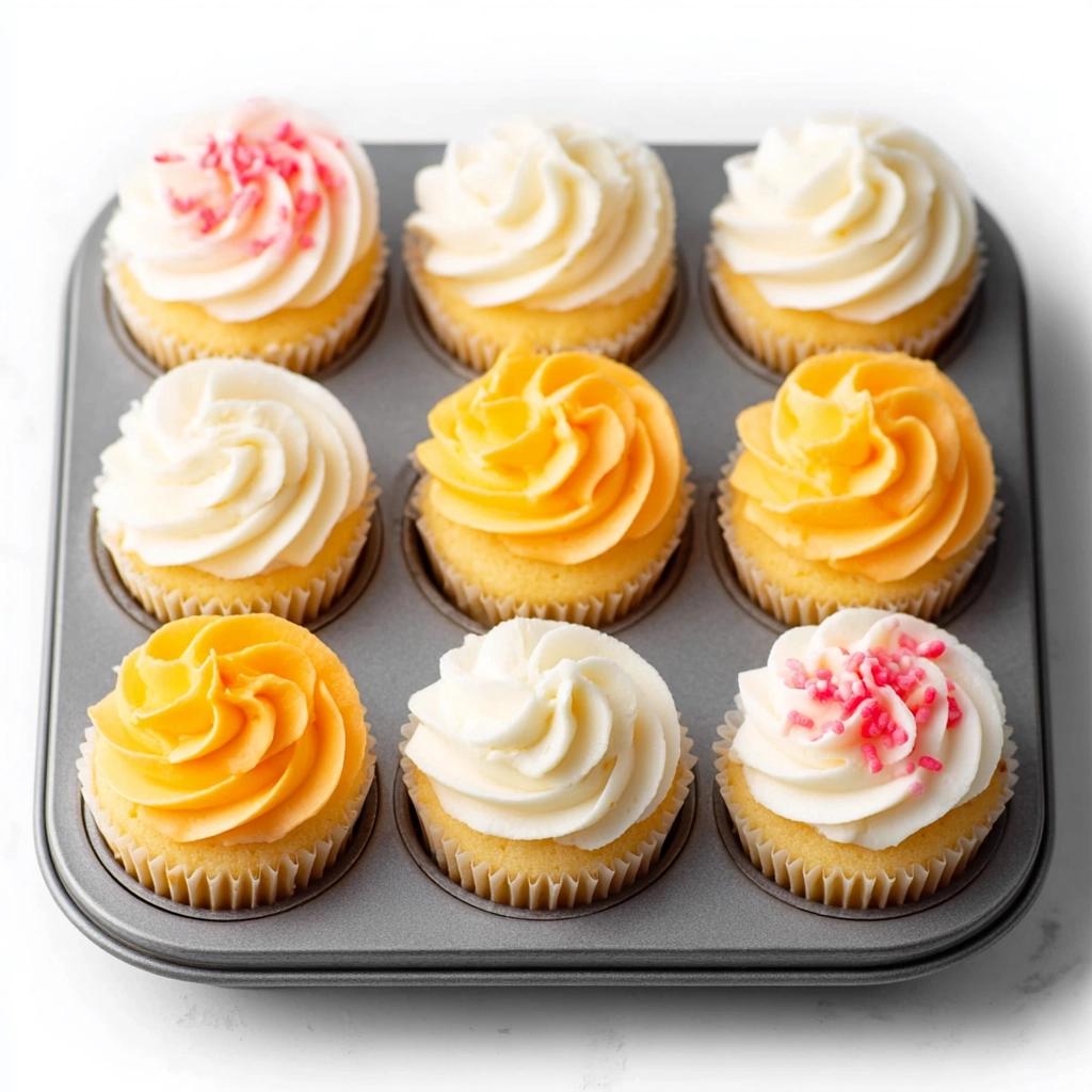 Mini Chiffon Cupcakes: Light, Tender, and Perfect for Any Occasion 5 mini chiffon cupcakes Serving