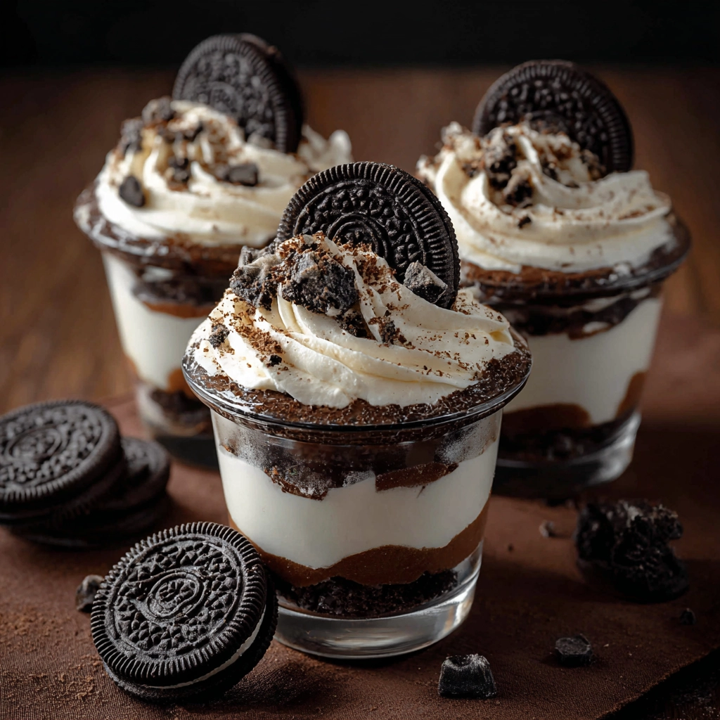 Oreo Cheesecake Cups: The No-Bake Party Dessert Everyone Loves 5 oreo cheesecake cups Serving