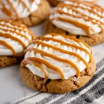 salted caramel cheesecake cookies