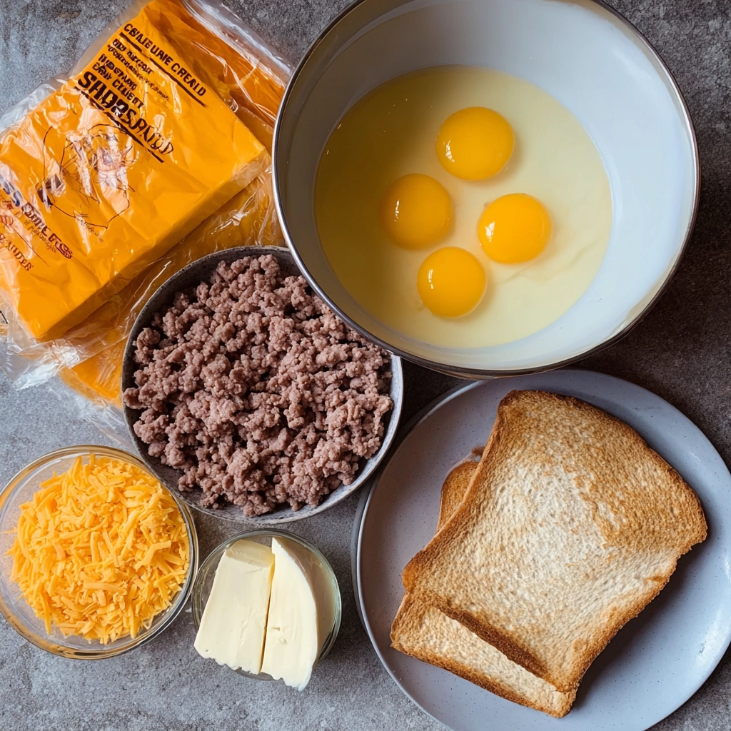 sausage and egg casserole Ingredients