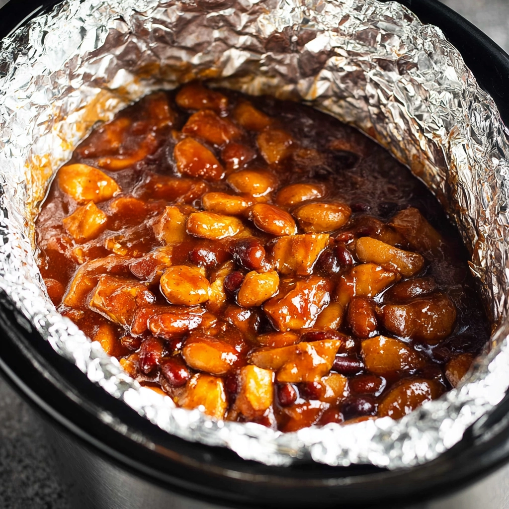 slow cooker orange chicken Step