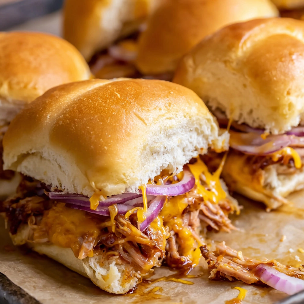 BBQ Chicken Sliders