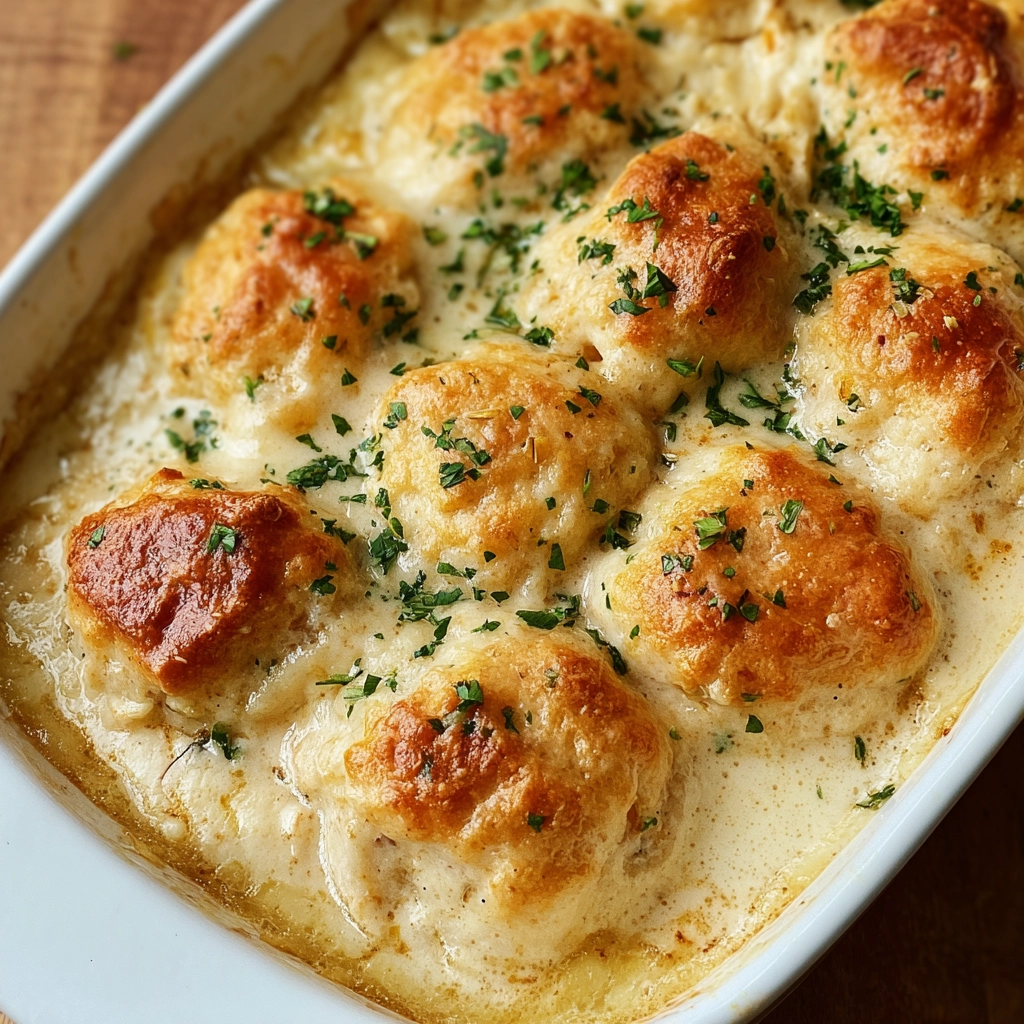 Cheddar Bay Chicken Cobbler