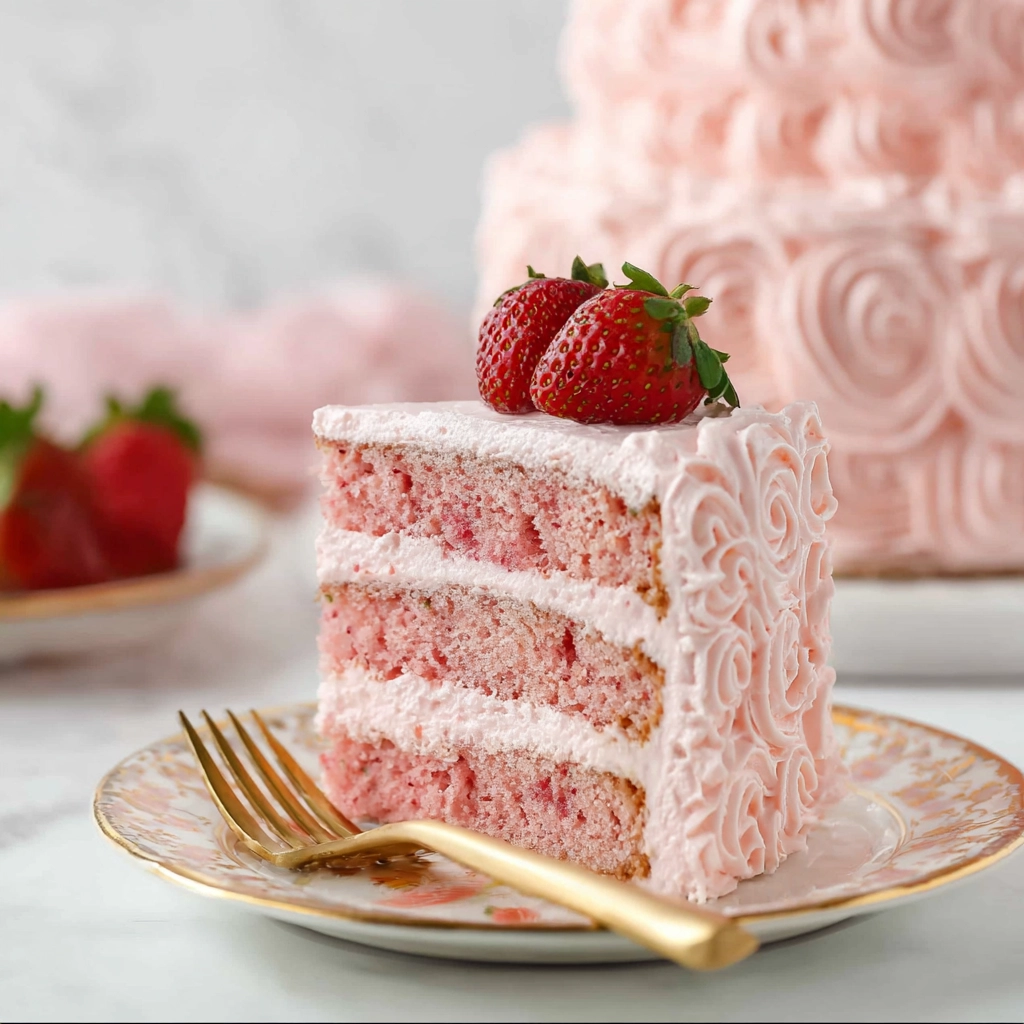 Homemade Strawberry Cake That Tastes Fresh, Soft, and Bakery-Style 5 Homemade Strawberry Cake