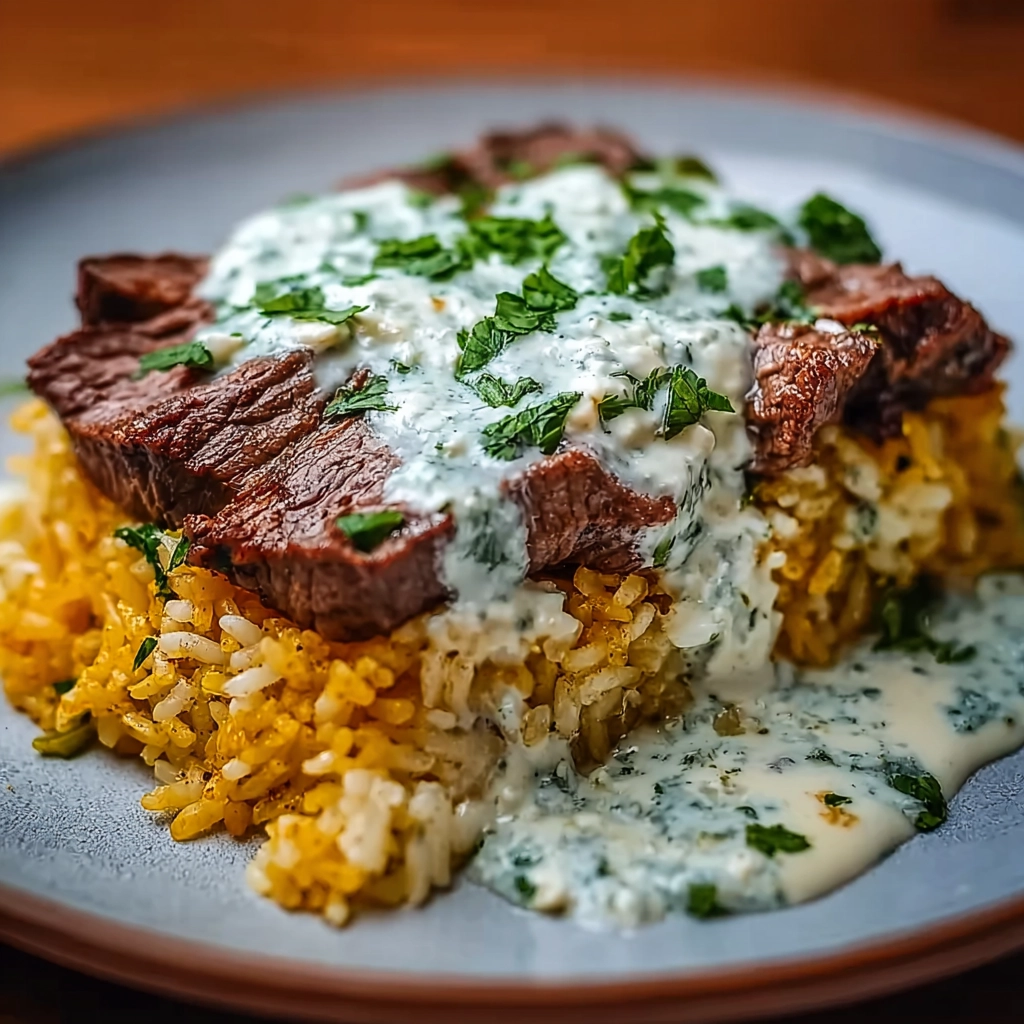 Steak & Queso Rice