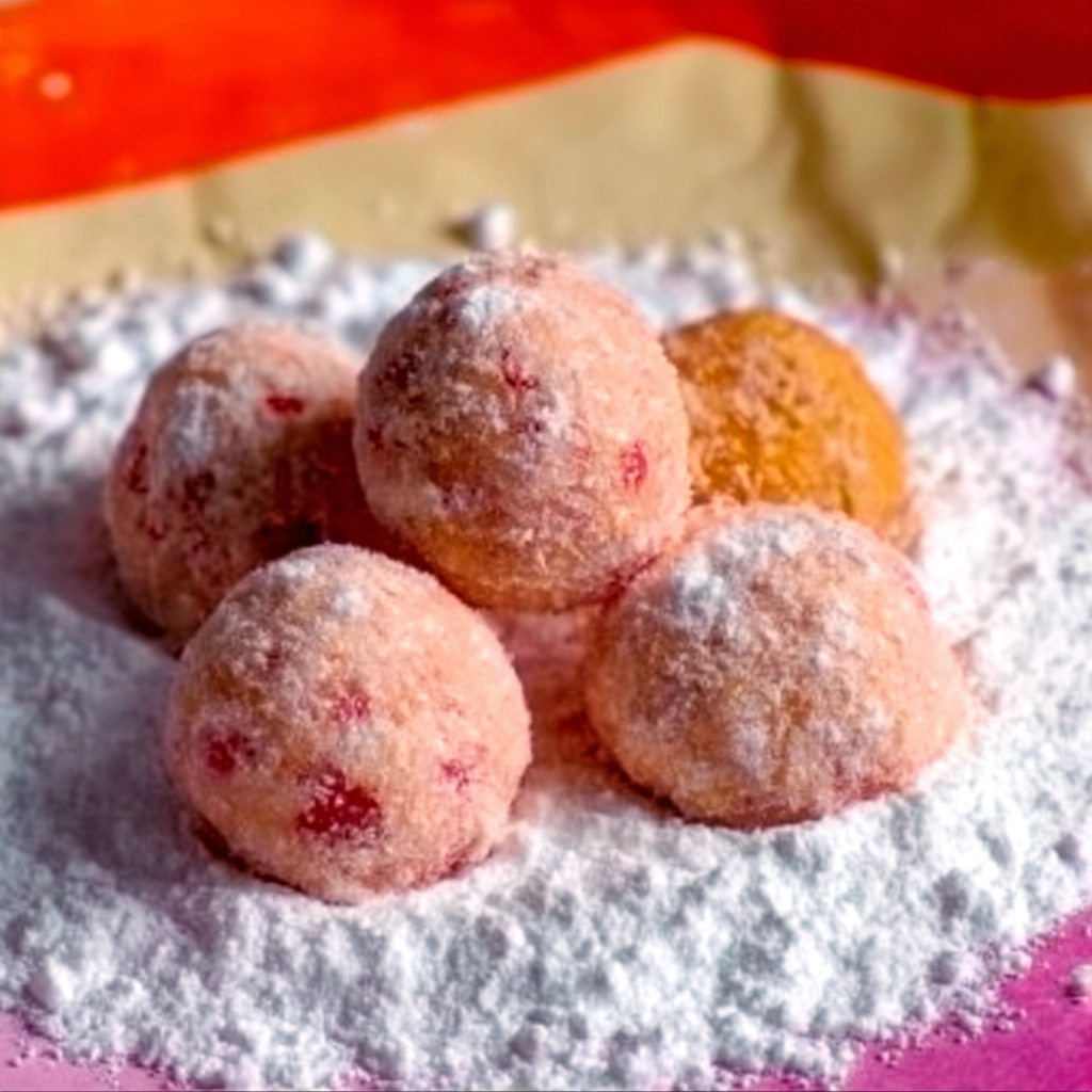 Strawberry Cake Balls