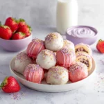Strawberry Crunch Cookie Balls