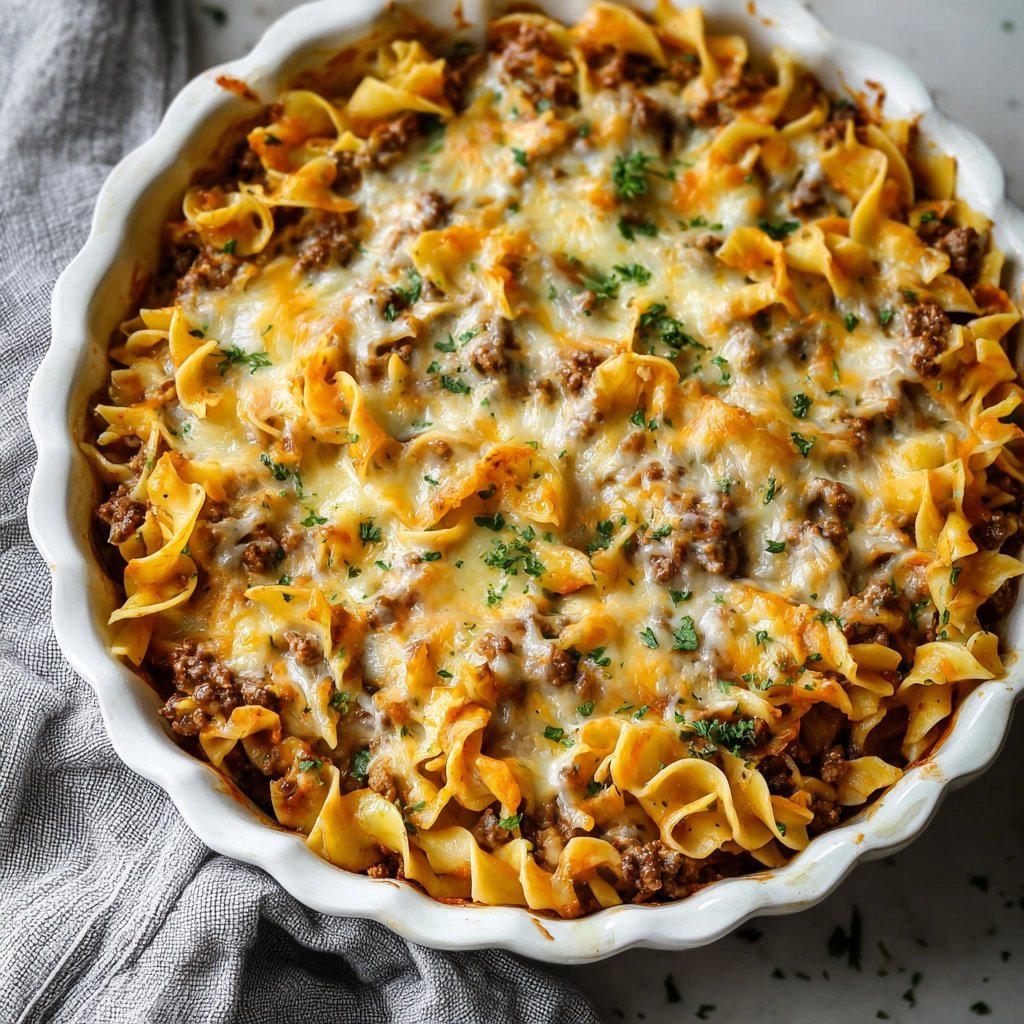 Beef Noodle Casserole That’s Simple, Cheesy, and Family-Approved 4 Beef Noodle Casserole