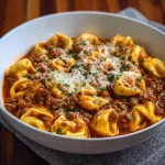 Beefy Tortellini Bake