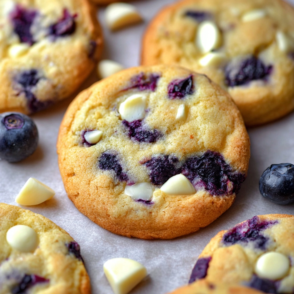 Blueberry Cookies That Stay Soft, Rich, and Bakery-Perfect 4 Blueberry Cookies