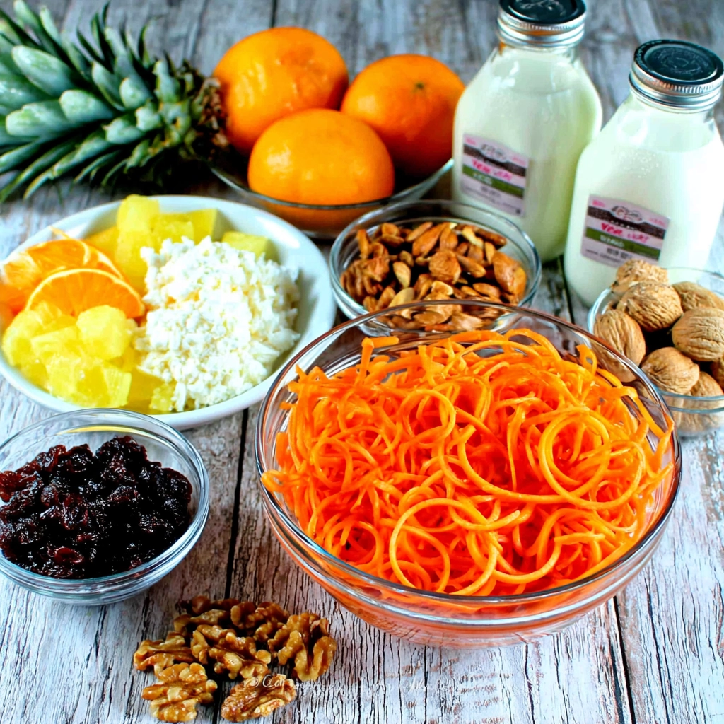 Carrot Raisin Salad with Pineapple 4 Carrot Raisin Salad